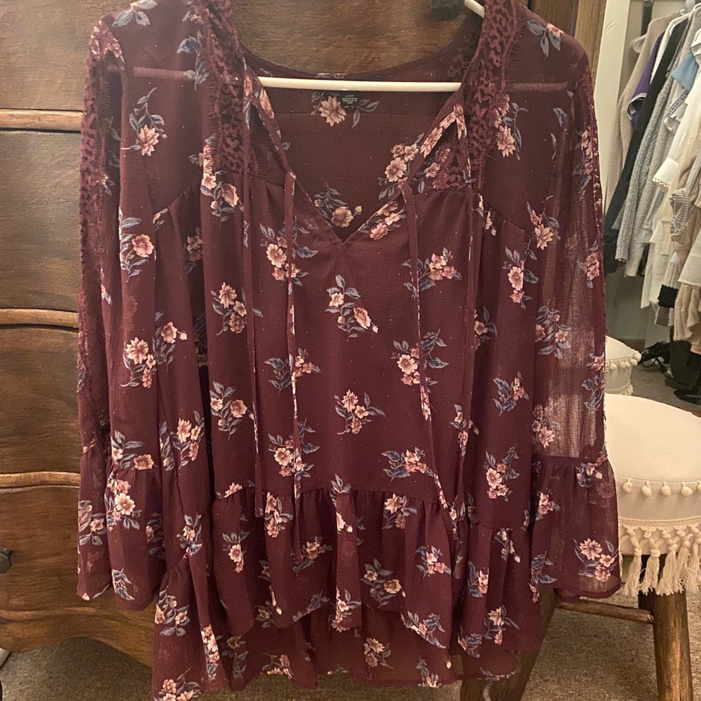 Floral blouse